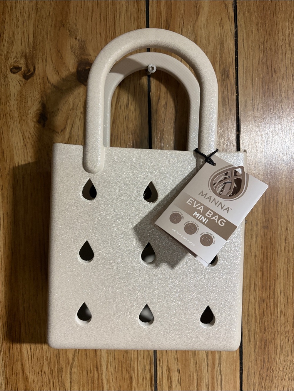 Manna Eva Bag Mini - Cream Mini Tote